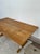 1970s Oak Trestle-Dining Table, Manner of Henning Kjaernulf For Sale In Raleigh - Image 6 of 17