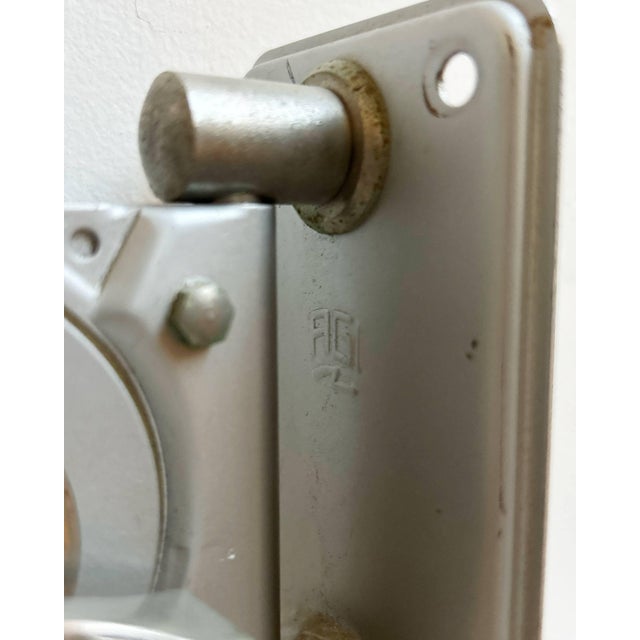 Metal Scissor Lamp from AGI, Belgium, 1920 For Sale - Image 7 of 10