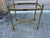 Pair of Vintage Brass End Tables With Glass Top For Sale - Image 10 of 11