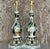 Metal Vintage Mid-Century Modern Gold Ring Table Lamps - a Pair For Sale - Image 7 of 7
