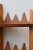 Wood Vintage Sawtooth Edge Tiered Corner Shelf, Circa 1950s-60s For Sale - Image 7 of 14