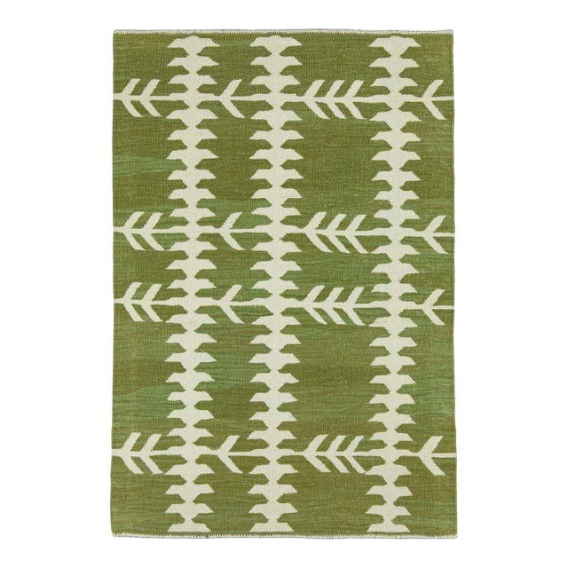 Turkish Kilim Oriental Handmade Flatweave 3' x 4'6" #18157 For Sale