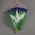 Ceramic Pair Majolica Swan Wall Pockets For Sale - Image 7 of 9