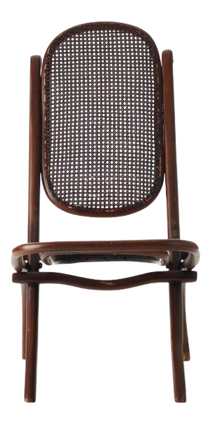 Antique Folding Deck Chair by Michael Thonet