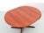Wood Mid-Century Scandinavian Modern Oval Dining Table in Teak, 1960s For Sale - Image 7 of 11