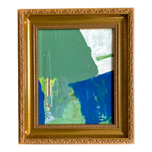 "Emerald Isle" 2025 Framed Painting by Jessalin Beutler