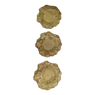 1920s Roscher & Co. Leaf Collection Antique Platters - Set of 3 For Sale