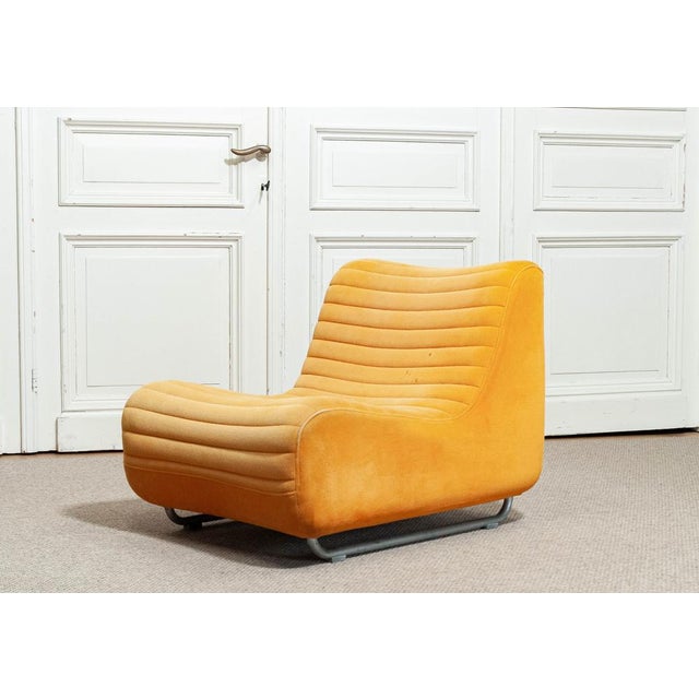 Tuff Lounge Chair attributed to Carl Henrik Spak for Ulferts, Sweden, 1970s For Sale - Image 9 of 9