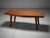 Brown Vintage Coffee Table in Imbuia Wood, Brazil, 1950s For Sale - Image 8 of 9
