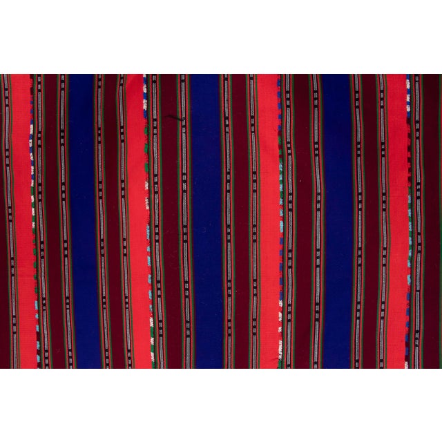 Handwoven in wool and originating circa 1950-1959, this 6x7 vintage Turkish kilim joins Rug & Kilim’s Kilim & Flat Weave...