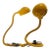 Pair of "Hebi" (Snake) Table / Desk Lamps by Isao Hosoe for Valenti Luce, Milan, Italy Circa 1970s For Sale
