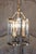 Sophisticated 20th Century French Brass and Nickel Lantern For Sale - Image 4 of 7