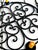 Antique Gothic Hand-Forged Wrought Iron Corona Four Light Chandelier For Sale - Image 9 of 12