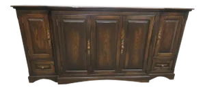 French Country Oak Media Sideboard