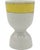 White Vintage the Carlyle Hotel Nyc Egg Cup Yellow New York City For Sale - Image 8 of 12