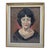 Vintage Original Female Portrait Painting For Sale
