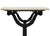Not Yet Made - Made To Order Matthew Izzo Home Avignon Lightly Distressed Whitewashed Oak and Cast Iron Bistro Table - Rectangular For Sale - Image 5 of 9