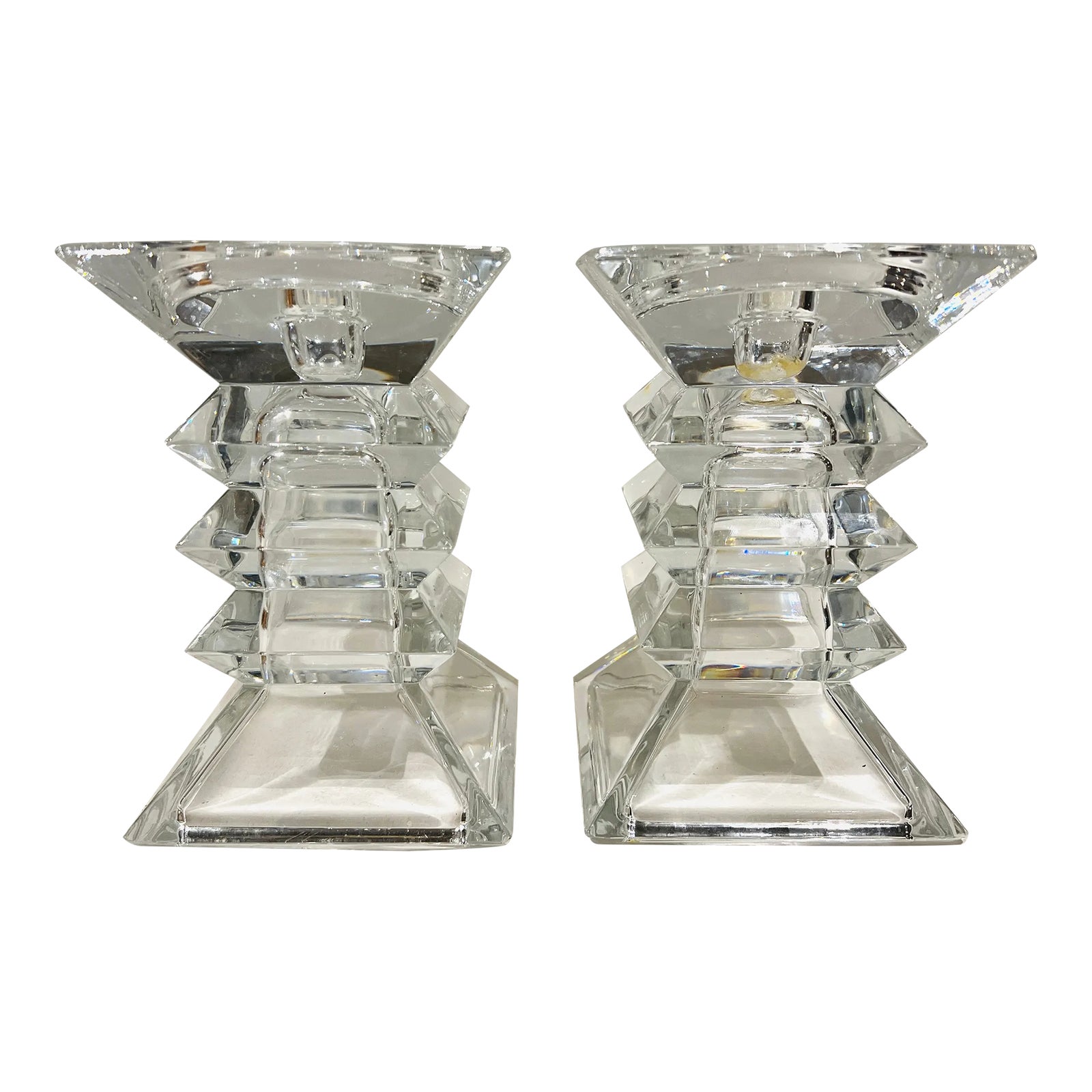 Shannon Crystal Candle Holders