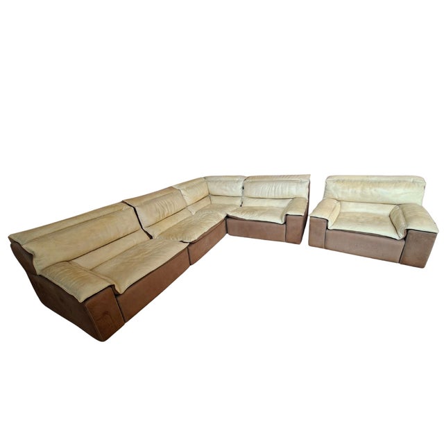 Bogo Modular Sofa and Armchair by Carlo Bartoli for Rossi di Albizzate, 1970s, Set of 4 For Sale - Image 3 of 15