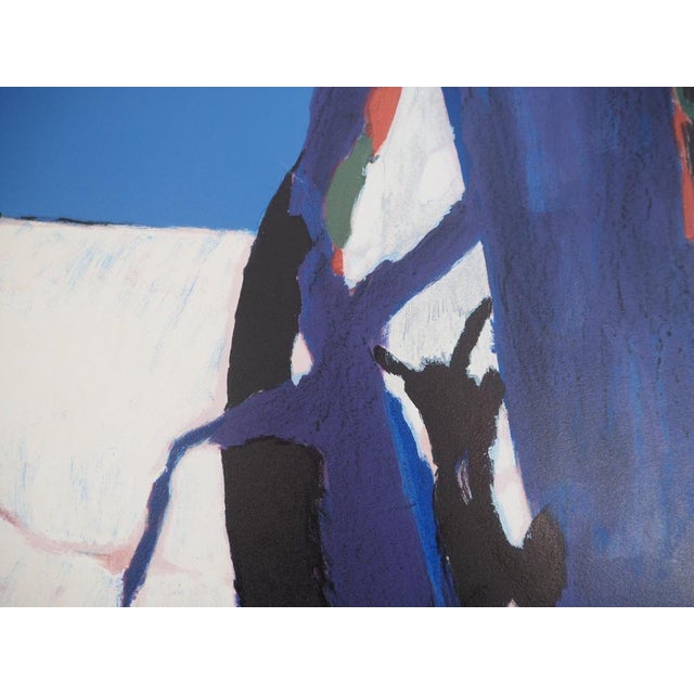Gabriel Godard, Bord de mer, Lithograph For Sale - Image 4 of 9