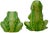 VIETRI Vietri Italian Ceramic Frog Salt & Pepper - 2 PCS For Sale - Image 4 of 5