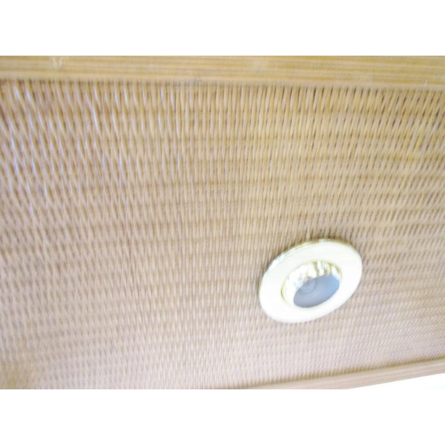 1970s Matched Pair of Pencil Reed Etageres in the Style of Gabriella Crespi For Sale In Miami - Image 6 of 13