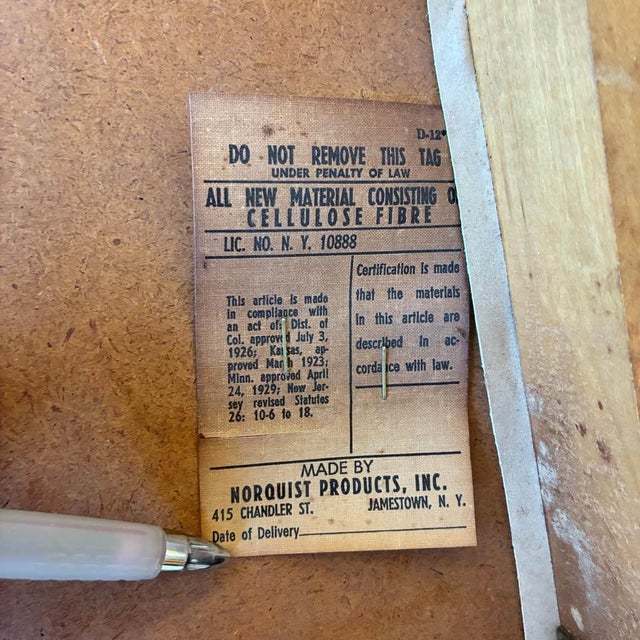 Mid Century Modern Dining Chairs – Set of 4 Norquist Bentwood Chairs W/ Upholstered Seats. Vintage McM. For Sale - Image 4 of 5