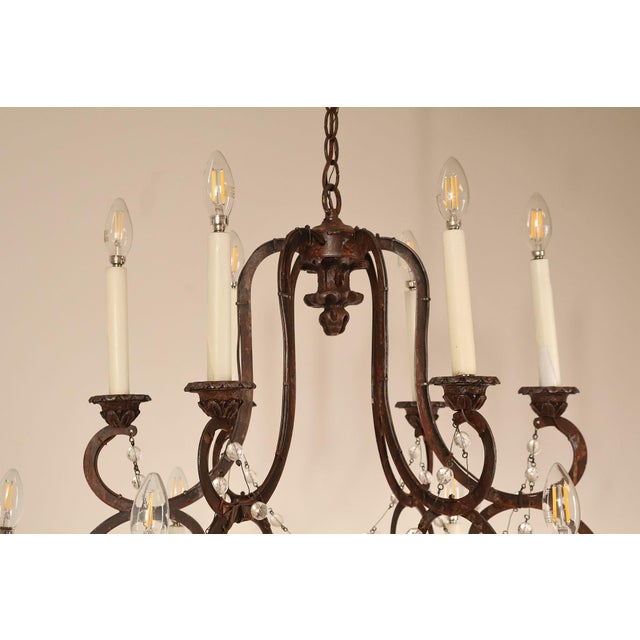 Niermann Weeks Avignon Iron Chandelier For Sale - Image 10 of 18