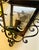 Metal 1960s Danish Wrought-Iron Wall Lantern For Sale - Image 7 of 7