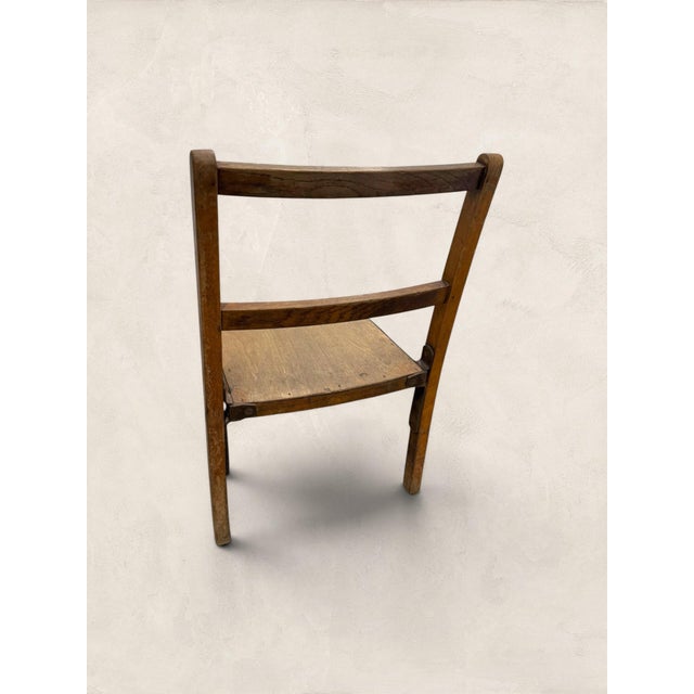 Antique English Pine Children's Chairs, Set of Four For Sale - Image 12 of 18