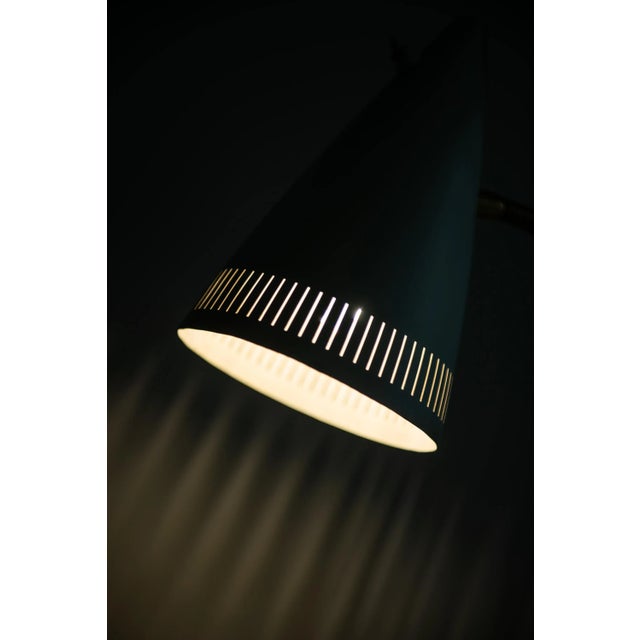 Metal Swedish Model 7070 Floor Lamp from Falkenbergs Belysnings AB, 1960s For Sale - Image 7 of 9