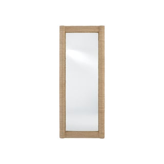 Currey & Company Vilmar Rope Floor Mirror For Sale