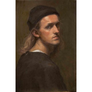 Marco Fariello, Armand, Oil Painting, 2022 For Sale