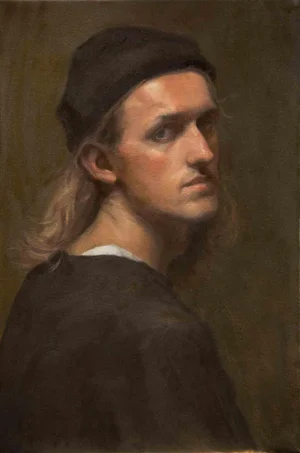 Marco Fariello, Armand, Oil Painting, 2022