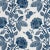 Contemporary Schumacher Elspeth Fabric in Indigo For Sale - Image 3 of 3