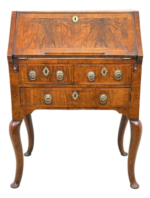 Small Antique Walnut Secretaire, 1720