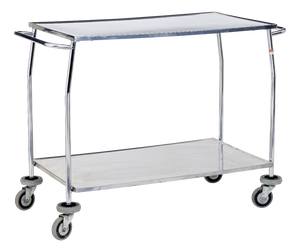 Stainless Steel Medical Trolley, 1970s