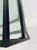 Square Coffee Table with Iron Frame and Double Glass Shelf, 1999 For Sale - Image 4 of 9