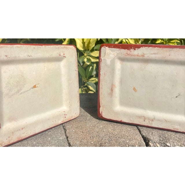 Pair of Vintage Japanese Kutani Porcelain Foo Dog Statues For Sale - Image 12 of 12