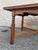 Vintage Cushman Style Solid Wood Maple Dining Table With Leaf For Sale - Image 9 of 12