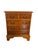 English Vintage Solid Wood Dressers in Yew Wood - Elegant & Functional Storage.