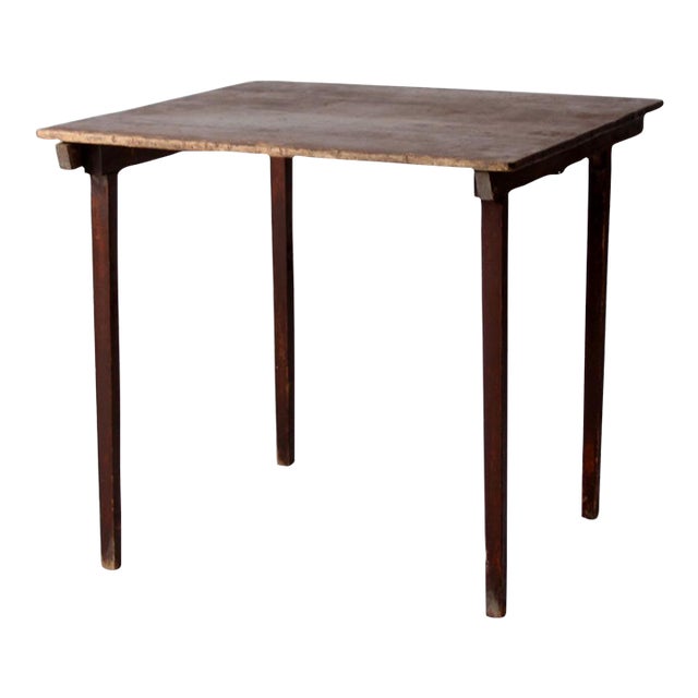 Antique Wood Folding Table Chairish