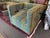 Restoration Hardware Drew Swivel Chair, Custom For Sale - Image 9 of 17