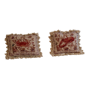 Needlepoint Throw Pillows