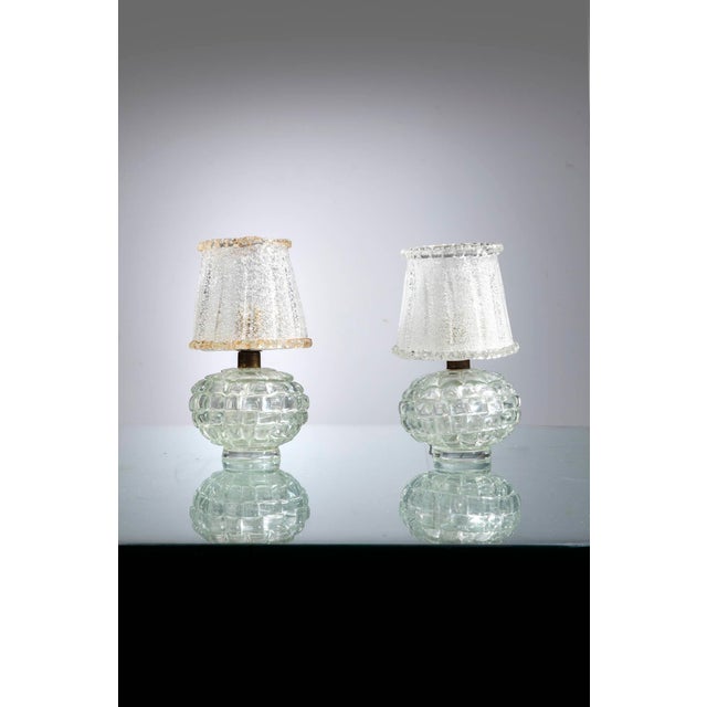 Table Lamps by Barovier & Toso, 1940s, Set of 2 For Sale - Image 6 of 6