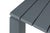 Sardinia Outdoor Aluminum End Table - Gray For Sale - Image 4 of 7