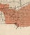 Orange Chicago Fire Map Print For Sale - Image 8 of 10