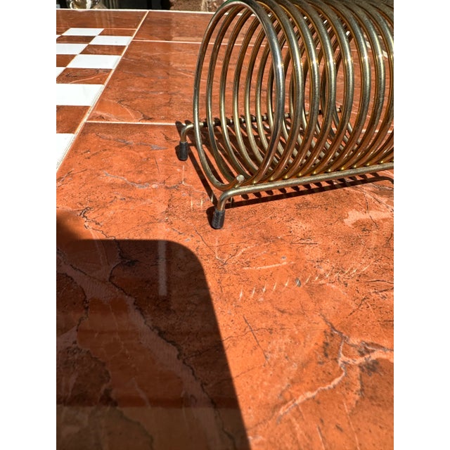 Up for consideration is a beautiful brass envelope holder and organizer. This would look lovely in your home and it is a...