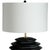 Gorgeous birch table lamp, which instantly draws in the eye with its deeply grooved body, pronounced grain and ebony...