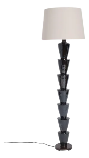 Nizwa Black Floor Lamp by Barracuda Interiors